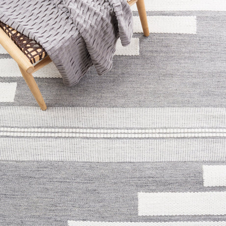 Safavieh Kilim Klm448F Ivory/Grey Rug - Safavieh - klm448f - 3