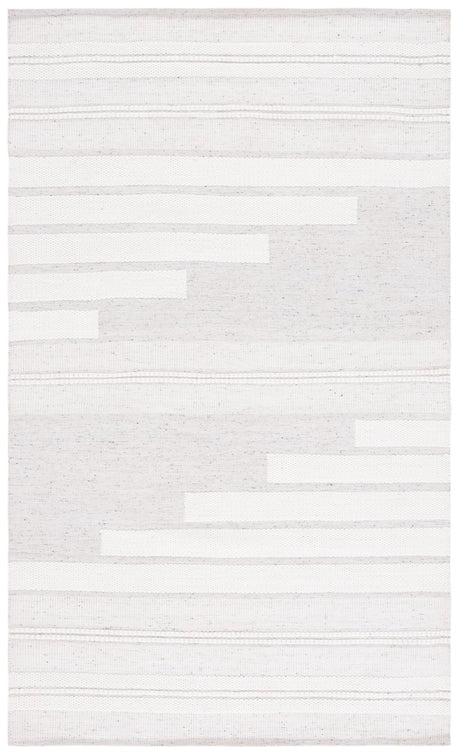 Safavieh Kilim Klm448G Ivory/Light Grey Rug - Safavieh - klm448g - 3
