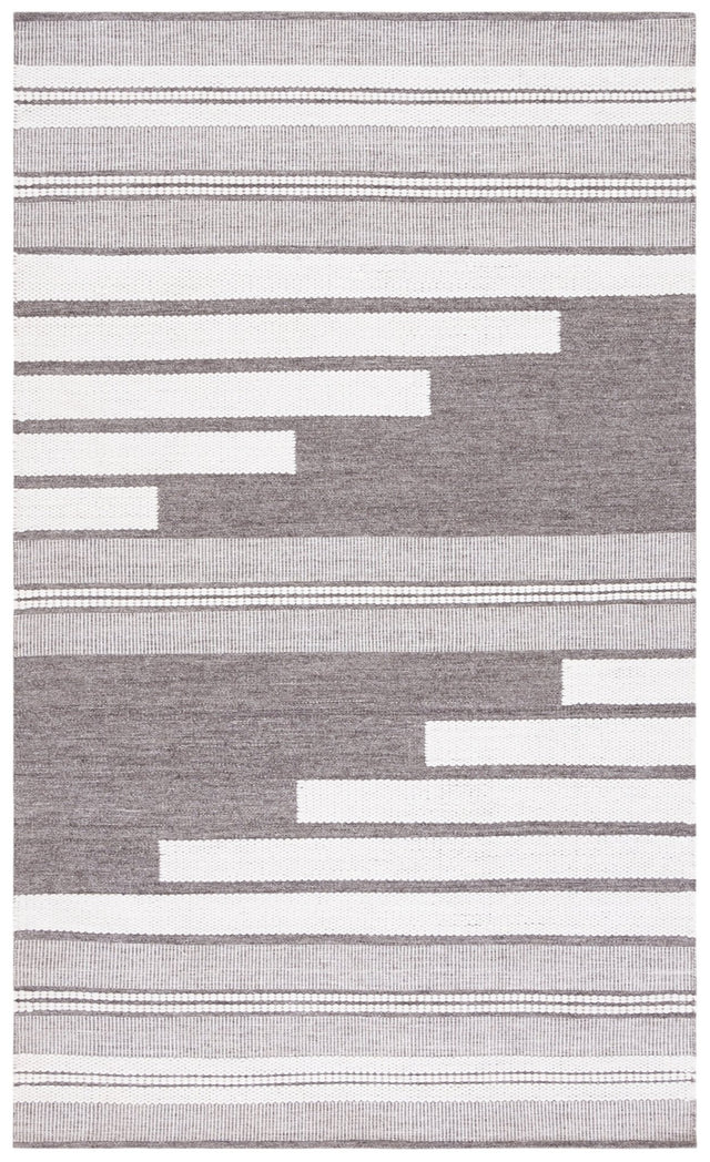 Safavieh Kilim Klm448T Ivory/Brown Rug - Safavieh - klm448t - 3
