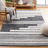 Safavieh Kilim Klm448Z Ivory/Black Rug - Safavieh - klm448z - 3