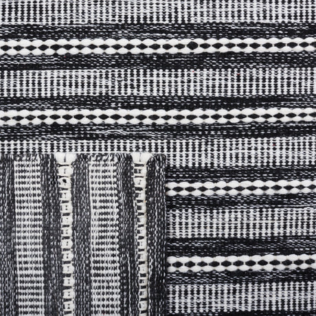 Safavieh Kilim Klm450Z Black/Ivory Rug - Safavieh - klm450z - 3