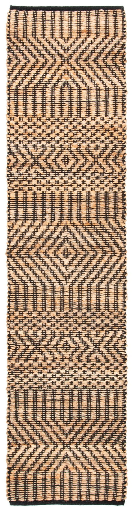 Safavieh Kilim Klm456A Natural/Black Rugs - Safavieh - klm456a - 27