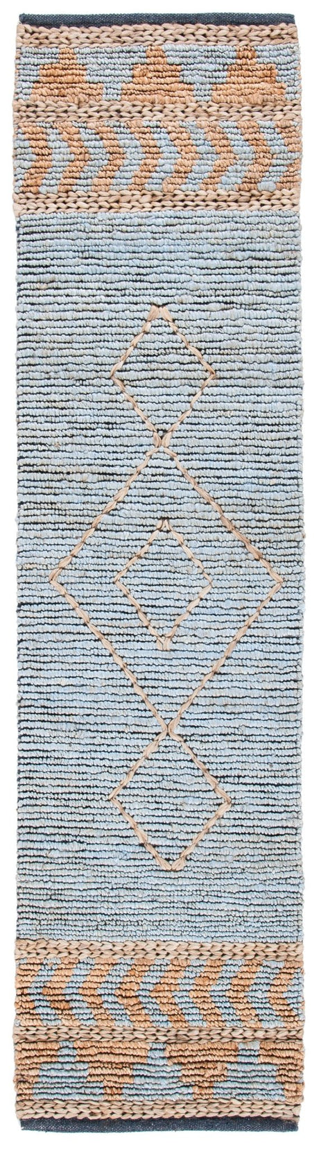 Safavieh Kilim Klm459A Natural/Blue Rugs - Safavieh - klm459a - 27