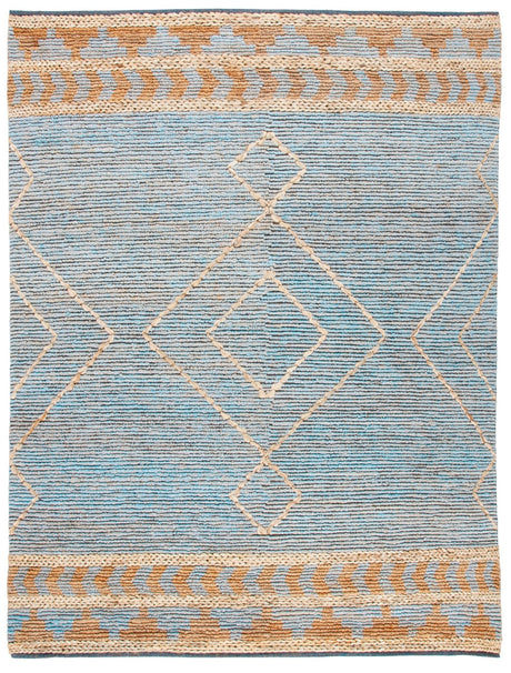 Safavieh Kilim Klm459A Natural/Blue Rugs - Safavieh - klm459a - 27