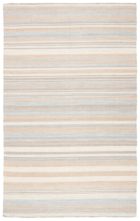 Safavieh Kilim Klm461L Natural/Light Blue Rug - Safavieh - klm461l - 3