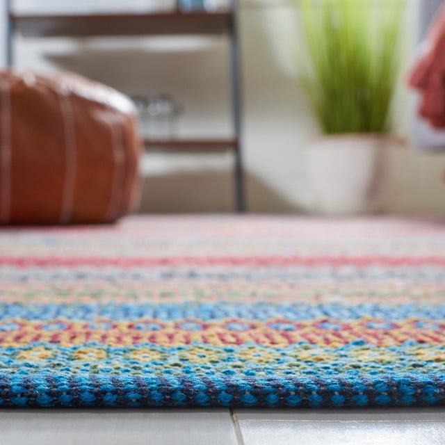 Safavieh Kilim Klm475M Blue/Red Rug - Safavieh - klm475m - 29