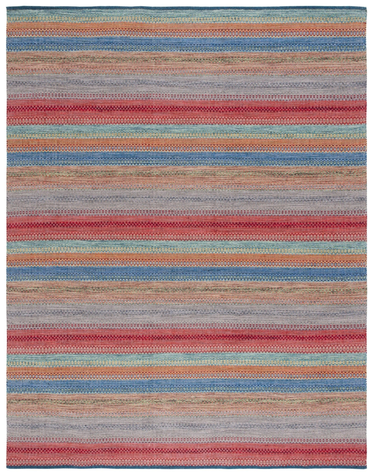 Safavieh Kilim Klm475M Blue/Red Rug - Safavieh - klm475m - 29