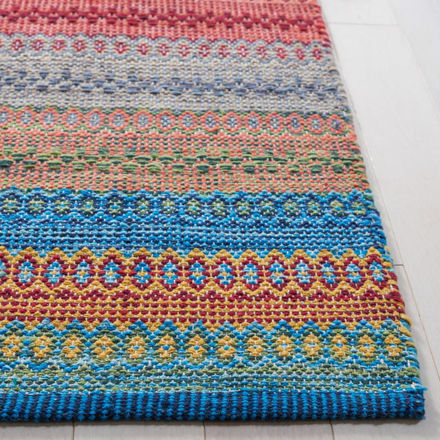 Safavieh Kilim Klm475M Blue/Red Rug - Safavieh - klm475m - 29