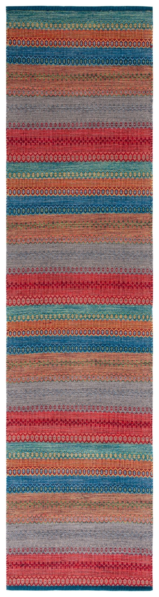 Safavieh Kilim Klm475M Blue/Red Rug - Safavieh - klm475m - 29