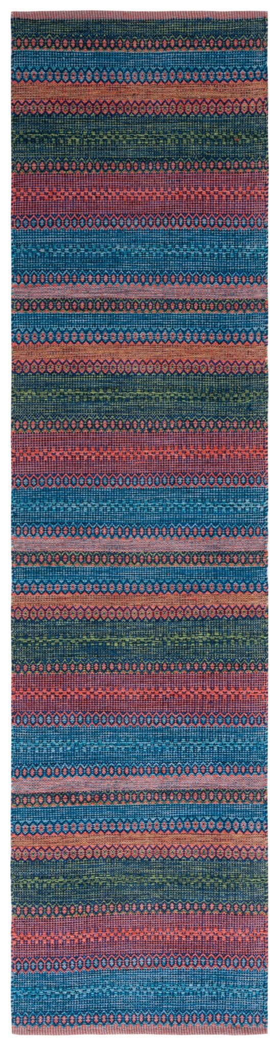 Safavieh Kilim Klm475P Orange/Green Rug - Safavieh - klm475p - 29