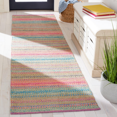 Safavieh Kilim Klm475U Pink/Blue Rug - Safavieh - klm475u - 29