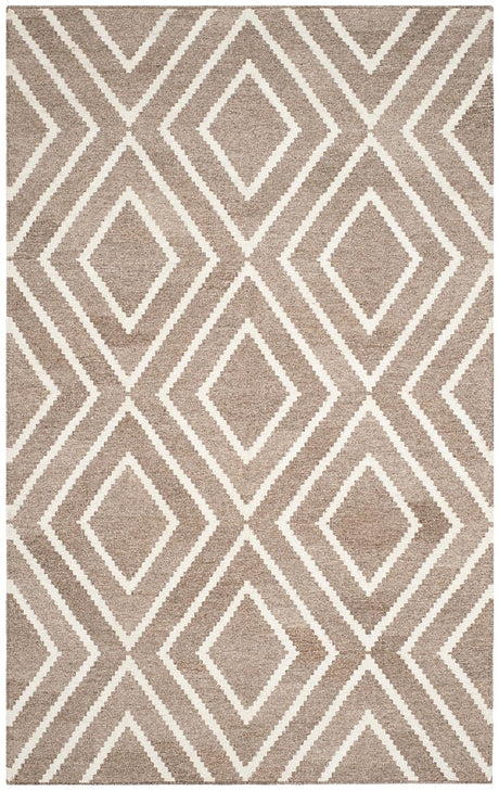 Safavieh Kilim Klm516A Ivory / Grey Rugs - Safavieh - klm516a - 4