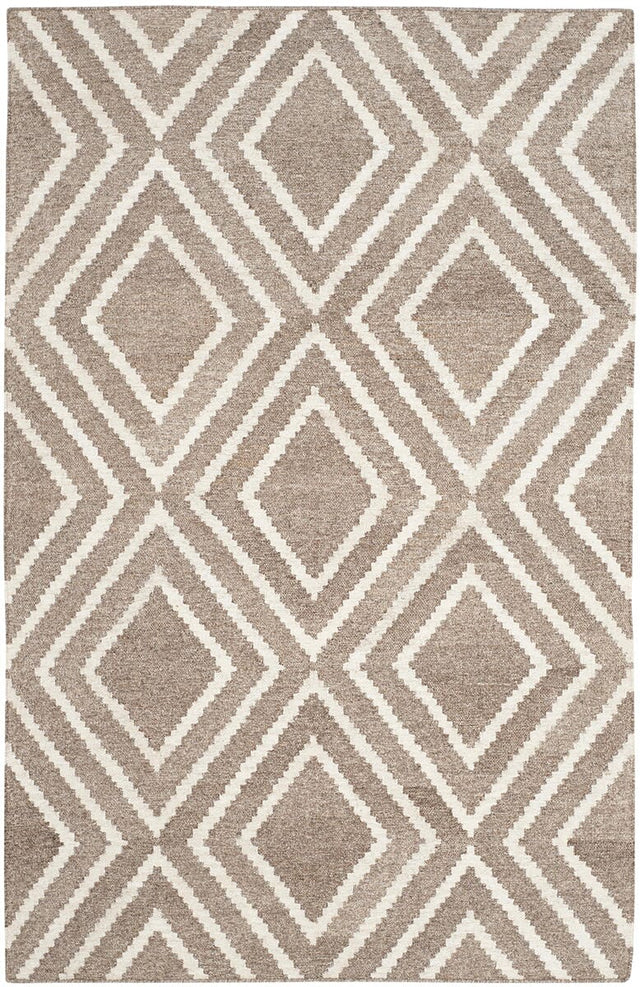 Safavieh Kilim Klm516A Ivory / Grey Rugs - Safavieh - klm516a - 4