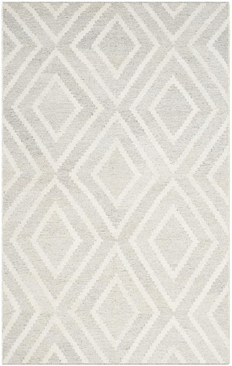 Safavieh Kilim Klm516D Ivory / Dark Grey Rugs - Safavieh - klm516d - 4