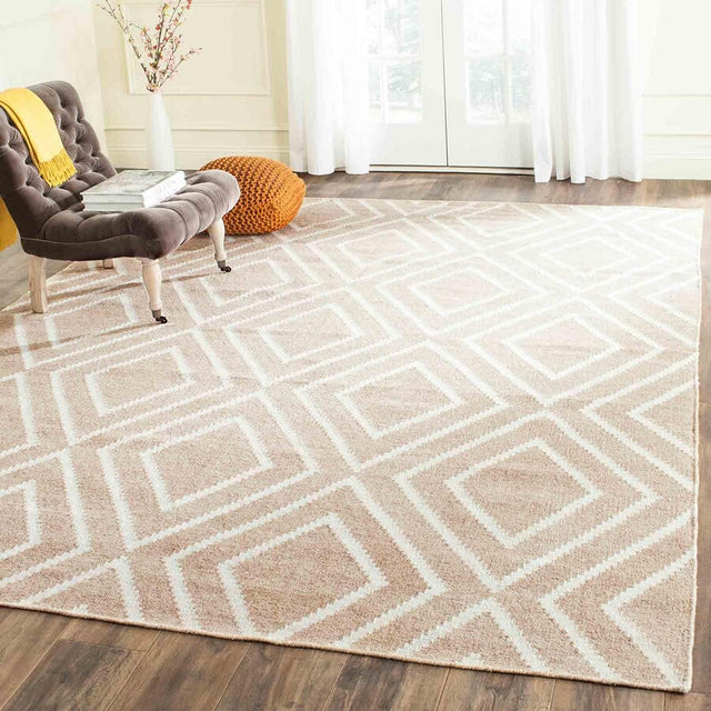 Safavieh Kilim Klm516G Ivory / Beige Rugs - Safavieh - klm516g - 4