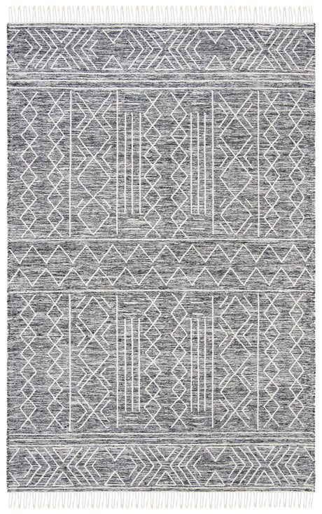 Safavieh Kilim Klm521A Black/Ivory Rugs - Safavieh - klm521a - 4