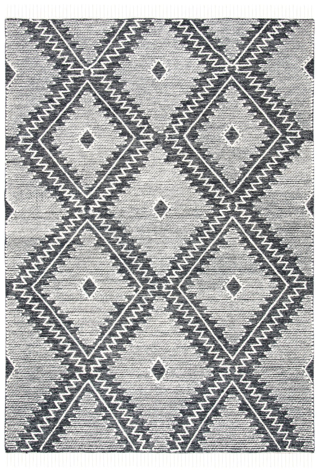 Safavieh Kilim Klm523A Ivory/Black Rugs - Safavieh - klm523a - 4