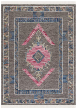 Safavieh Kilim Klm524T Brown/Pink Rugs - Safavieh - klm524t - 4