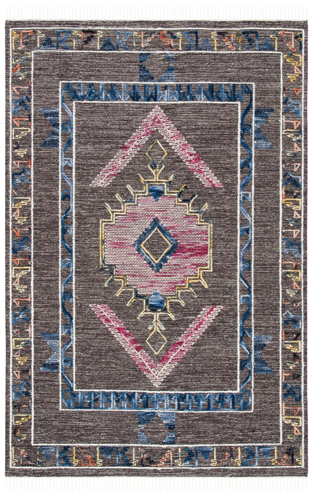 Safavieh Kilim Klm524T Brown/Pink Rugs - Safavieh - klm524t - 4