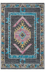 Safavieh Kilim Klm524Z Black/Pink Rugs - Safavieh - klm524z - 4