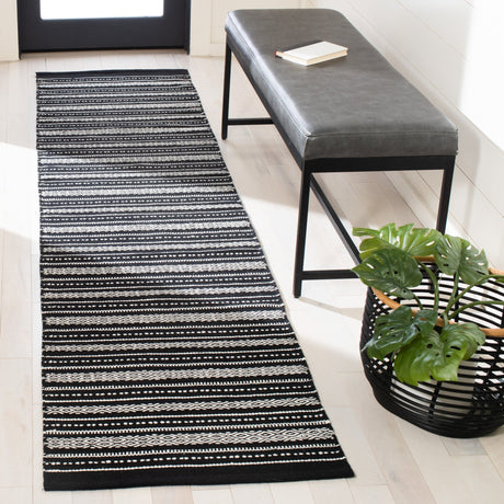 Safavieh Kilim Klm702Z Black/Ivory Rugs - Safavieh - klm702z - 29