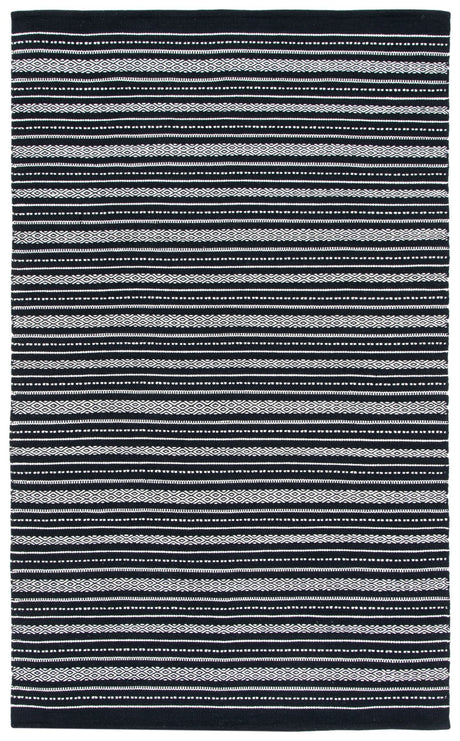 Safavieh Kilim Klm702Z Black/Ivory Rugs - Safavieh - klm702z - 3