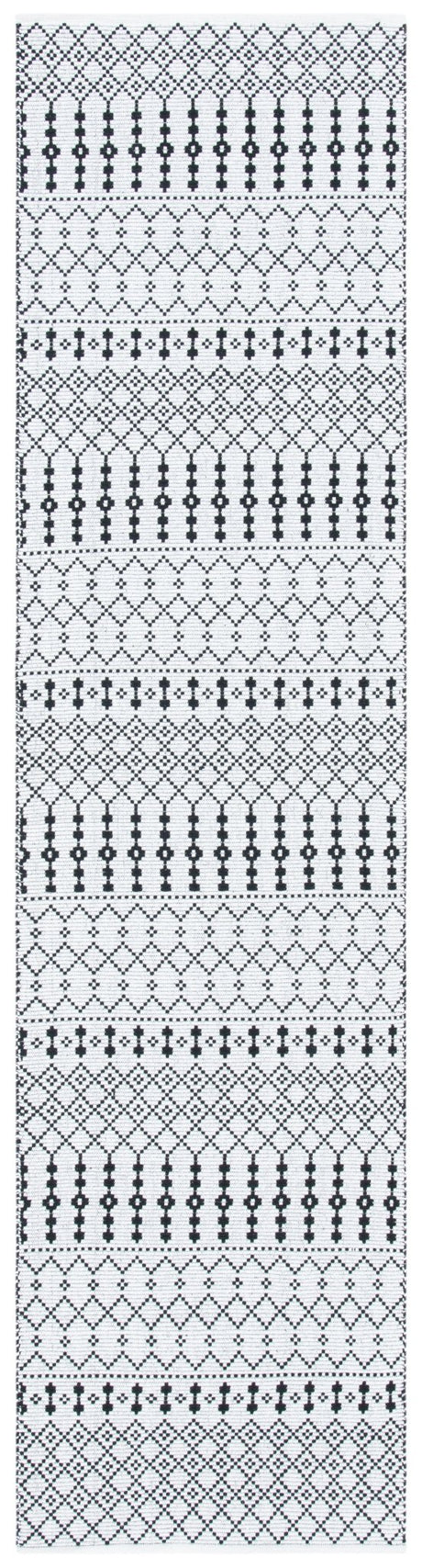 Safavieh Kilim Klm704A Ivory/Black Rugs - Safavieh - klm704a - 29