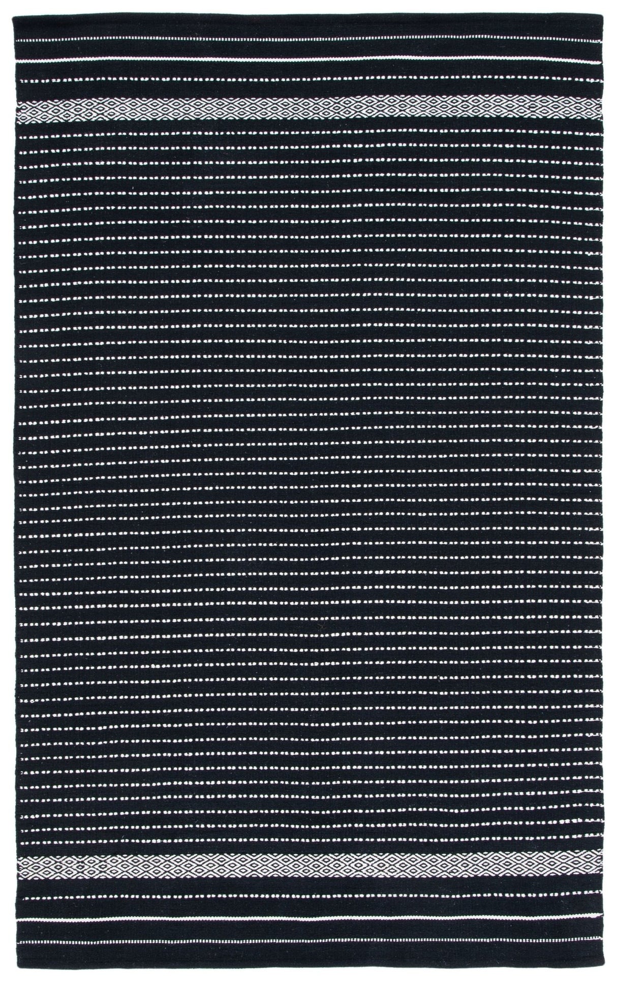 Safavieh Kilim Klm706Z Black/Ivory Rugs - Safavieh - klm706z - 3