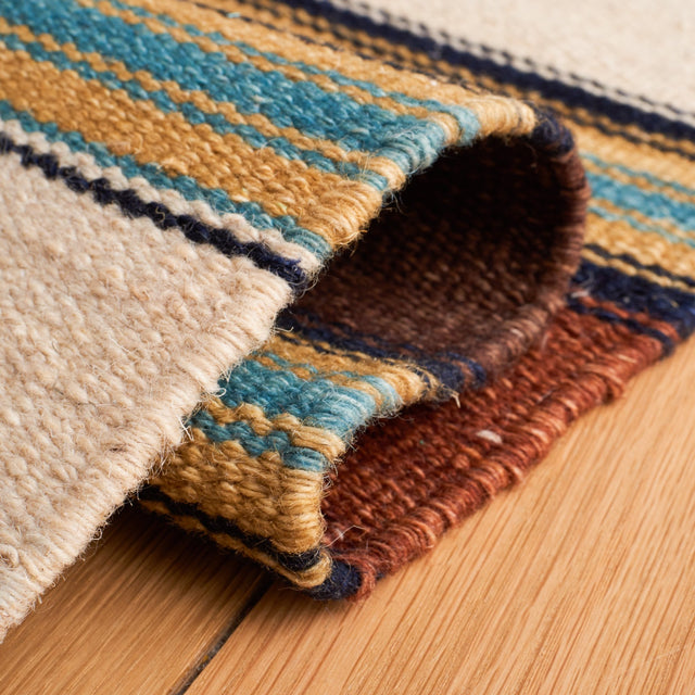 Safavieh Kilim Klm710A Ivory/Rust Rug - Safavieh - klm710a - 29