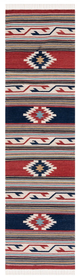 Safavieh Kilim Klm711A Ivory/Rust Rug - Safavieh - klm711a - 29