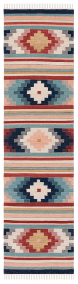 Safavieh Kilim Klm713U Light Pink/Blue Rug - Safavieh - klm713u - 29