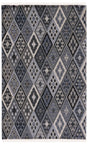 Safavieh Kilim 4'-0" x 6'-0" Rug in Black / Grey