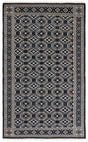 Safavieh Kilim 4'-0" x 6'-0" Rug in Black / Ivory