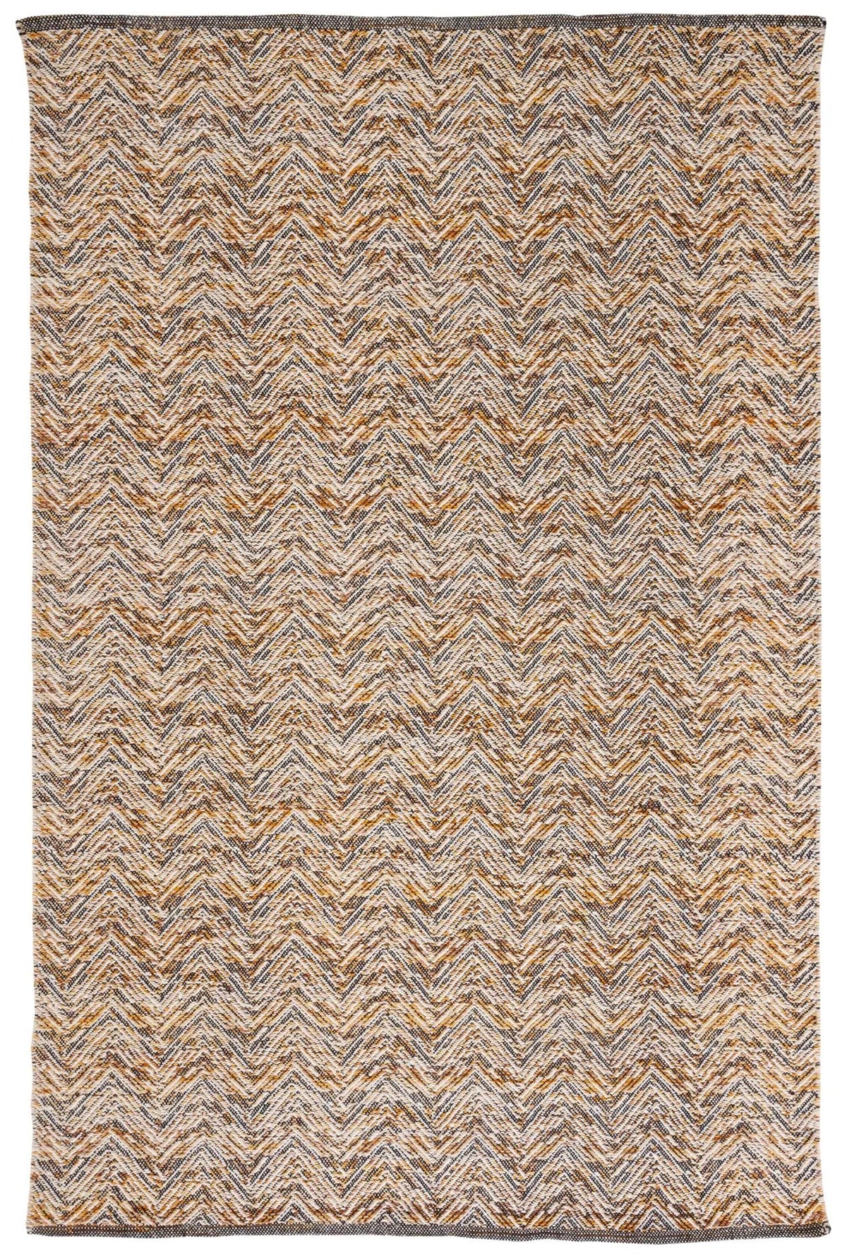 Safavieh Kilim 4'-0" x 6'-0" Rug in Gold / Black