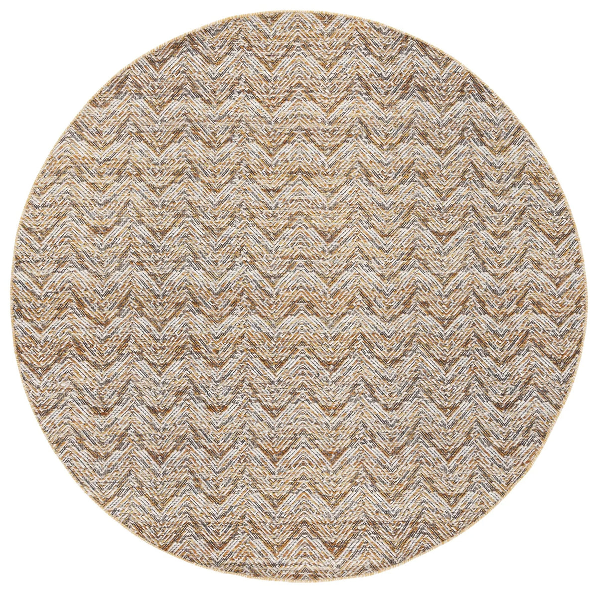 Safavieh Kilim 6'-0" x 6'-0" Rug in Gold / Black