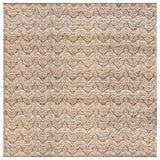 Safavieh Kilim 6'-0" x 6'-0" Rug in Gold / Black