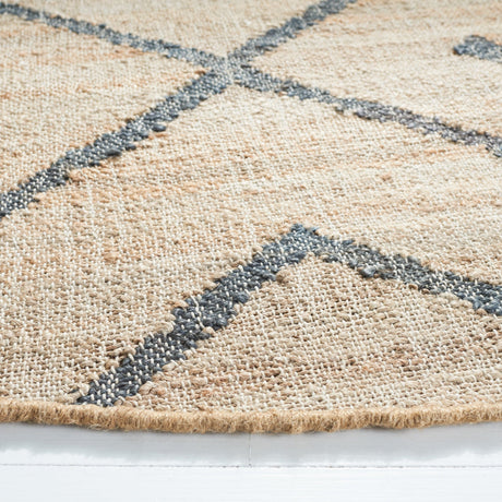 Safavieh Kilim Klm750A Natural/Charcoal Rug - Safavieh - klm750a - 4