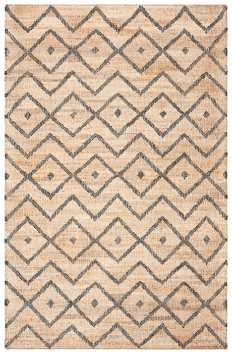 Safavieh Kilim Klm750A Natural/Charcoal Rug - Safavieh - klm750a - 4