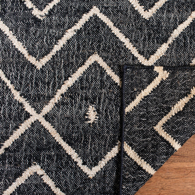 Safavieh Kilim Klm750H Charcoal/Natural Rug - Safavieh - klm750h - 4