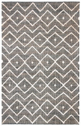 Safavieh Kilim Klm750H Charcoal/Natural Rug - Safavieh - klm750h - 4