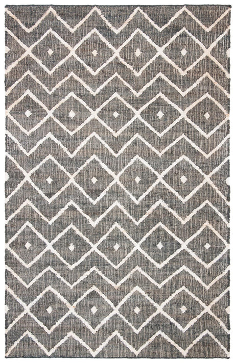 Safavieh Kilim Klm750H Charcoal/Natural Rug - Safavieh - klm750h - 4