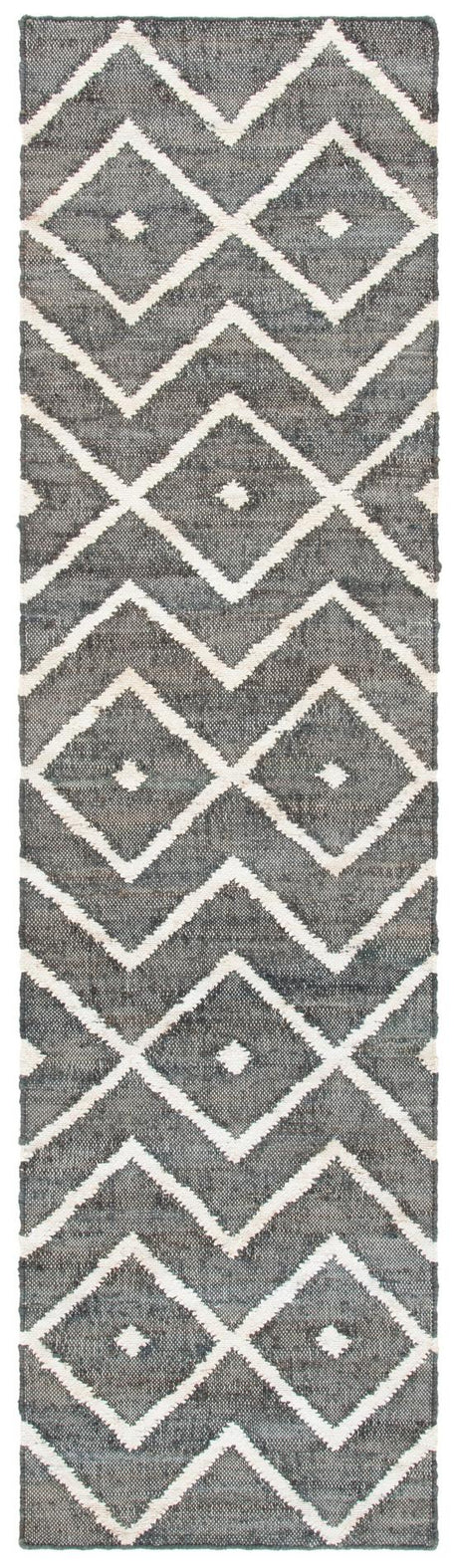 Safavieh Kilim Klm750H Charcoal/Natural Rug - Safavieh - klm750h - 4