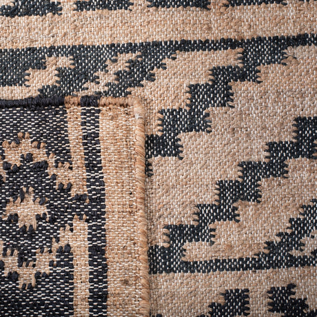 Safavieh Kilim Klm751A Natural/Charcoal Rug - Safavieh - klm751a - 3