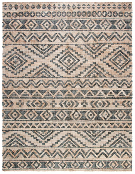 Safavieh Kilim Klm751A Natural/Charcoal Rug - Safavieh - klm751a - 3