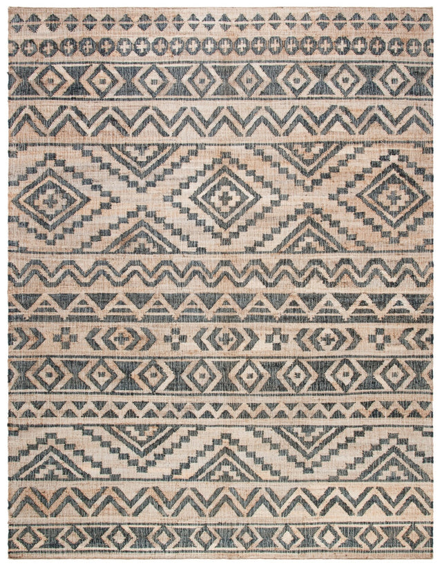 Safavieh Kilim Klm751A Natural/Charcoal Rug - Safavieh - klm751a - 3