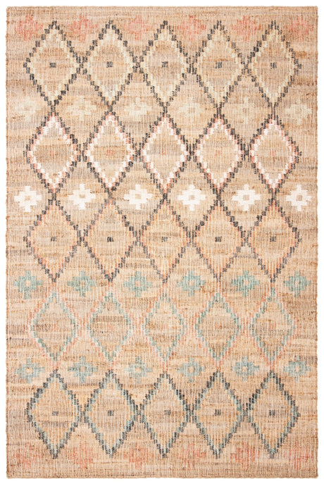 Safavieh Kilim Klm753A Natural/Blue Rug - Safavieh - klm753a - 3