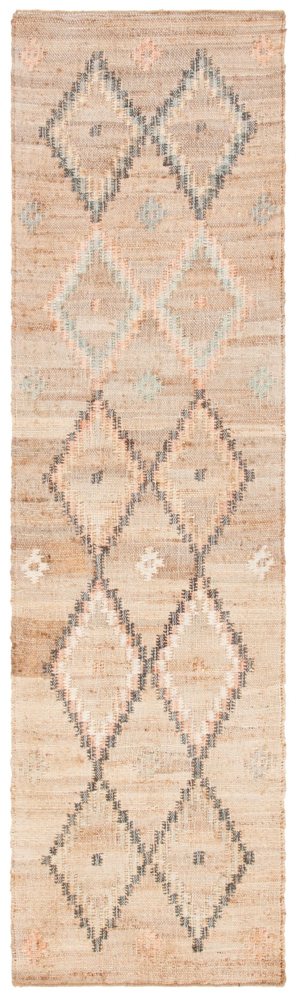 Safavieh Kilim Klm753A Natural/Blue Rug - Safavieh - klm753a - 3