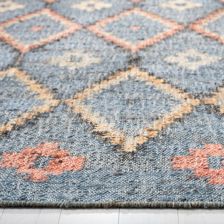 Safavieh Kilim Klm753F Charcoal/Gold Rugs - Safavieh - klm753f - 4