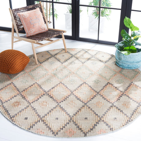 Safavieh Kilim Klm753G Beige/Gold Rug - Safavieh - klm753g - 3