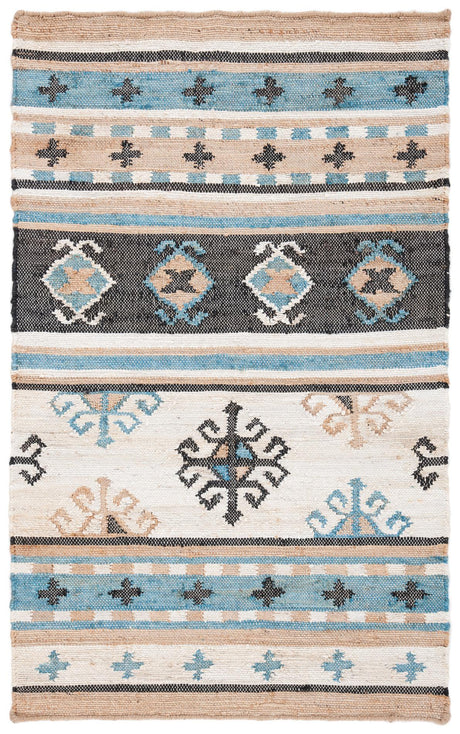 Safavieh Kilim Klm754M Blue/Ivory Rugs - Safavieh - klm754m - 7r